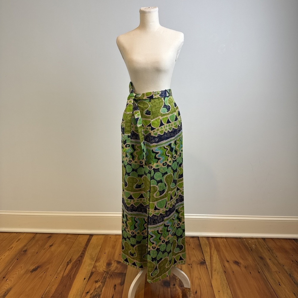 Vintage 1990S Jaeger London Maxi Skirt 2 Sophisticated Statement Artsy Old Money
